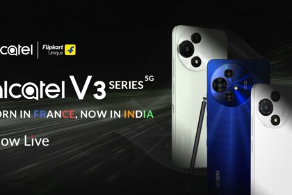 Alcatel V3 Series Launched in India with NXTPAPER Display, Stylus, 5G, and Up to 108MP Camera