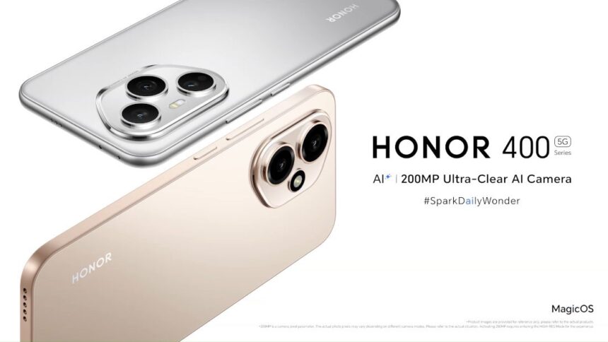 HONOR 400 Series Launched in China with Snapdragon Upgrades, 200MP Camera, and 7200mAh Battery