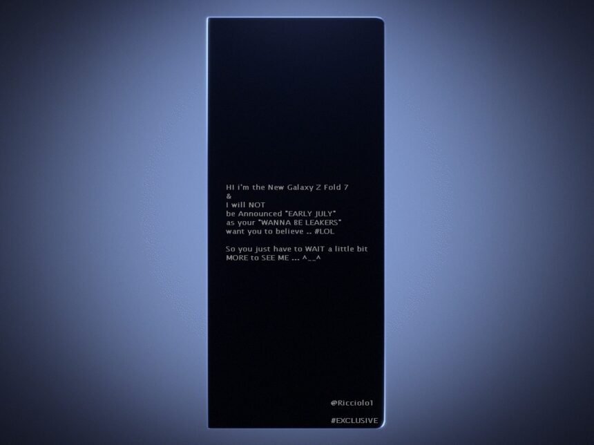 Samsung Galaxy Z Fold 7 to Launch Mid-July with Major Upgrades and a Slimmer Design