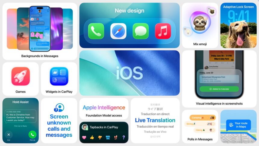 iOS 26 Unveiled: Apple Revolutionizes iPhone Experience with Liquid Glass UI, Smart AI, and Game-Changing Features