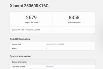 Redmi K80 Ultra Spotted on Geekbench with Dimensity 9400+ and Android 15