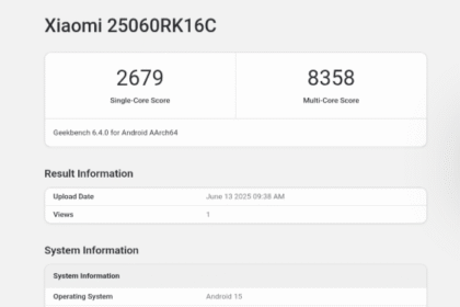 Redmi K80 Ultra Spotted on Geekbench with Dimensity 9400+ and Android 15