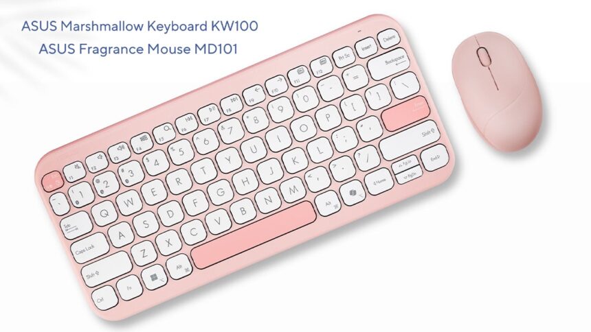 ASUS Launches Fragrance Mouse MD101 and New Marshmallow Keyboard Colors in India