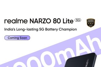 Realme Narzo 80 Lite Set to Launch Soon with Massive 6000mAh Battery and Rugged Durability