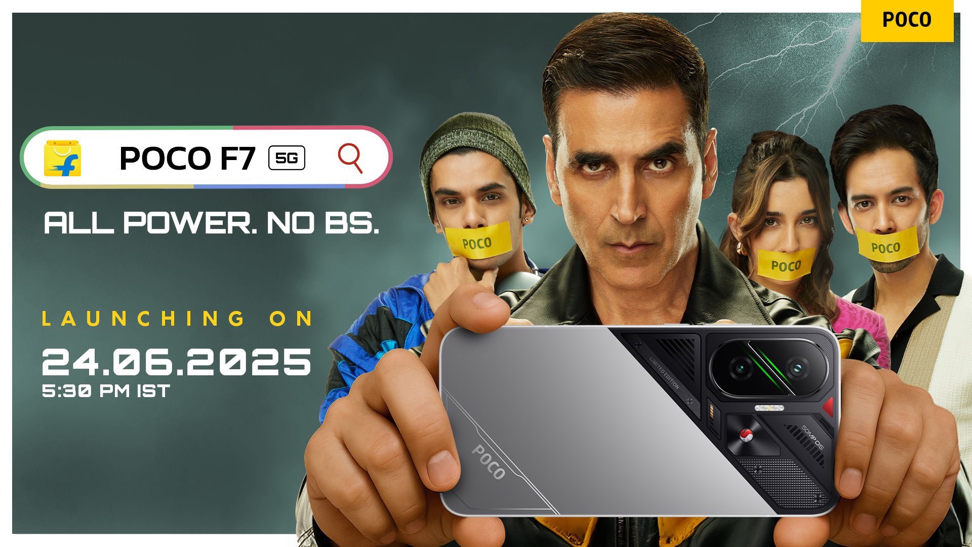 POCO F7 India Launch Confirmed for June 24: Snapdragon 8s Gen 3, 7550mAh Battery, and 90W Charging