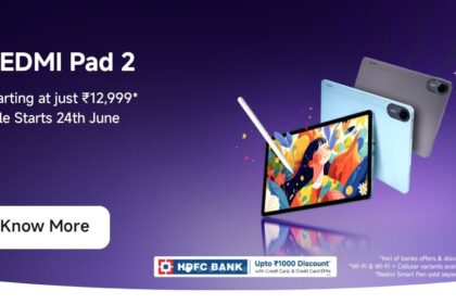 Redmi Pad 2 Launched in India with 2.5K Display, HyperOS and Starting Price of ₹13,999