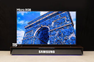 Samsung Launches World’s First 115-inch Micro RGB TV with AI Engine and Gaming Features