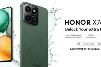 HONOR X7c 5G Set to Launch in India on August 18 with Snapdragon 4 Gen 2 and 5200mAh Battery