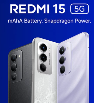 Redmi 15 5G with 7000mAh Battery, Snapdragon 6s Gen 3 Launched in India Starting at ₹14,999