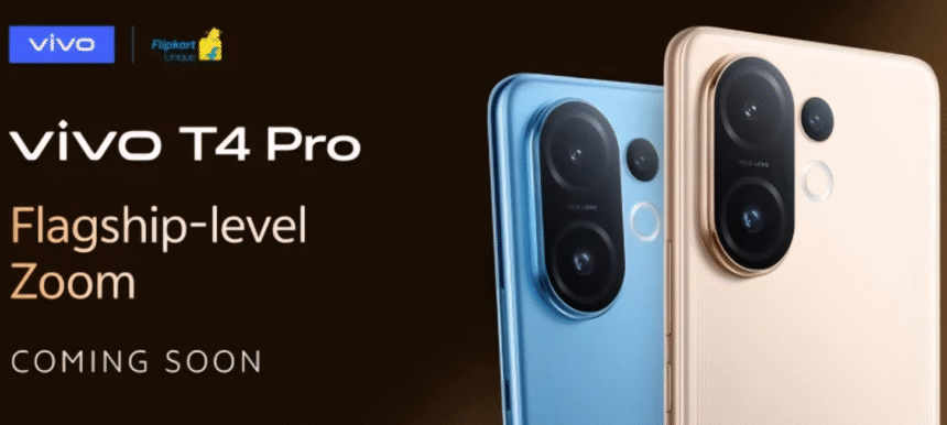 Vivo T4 Pro Teaser live: 3x Periscope Zoom, Snapdragon 7 Gen 4, under 30K