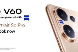 Vivo V60 Launched in India with ZEISS Cameras, 6500mAh Battery, and 90W Charging – Pre-Booking Now Open