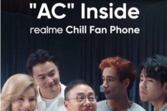 Realme Showcases New Concept Phone with Built-in AC Cooling Technology