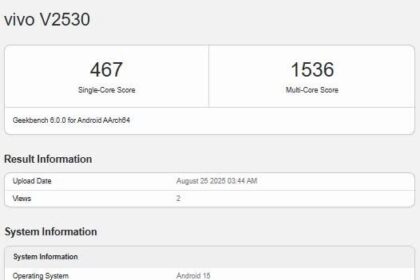 Vivo Expands 4G Lineup with Snapdragon 685-Powered Devices, V60 Lite 4G Spotted on Geekbench
